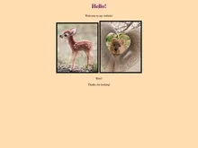 A screenshot of a website
